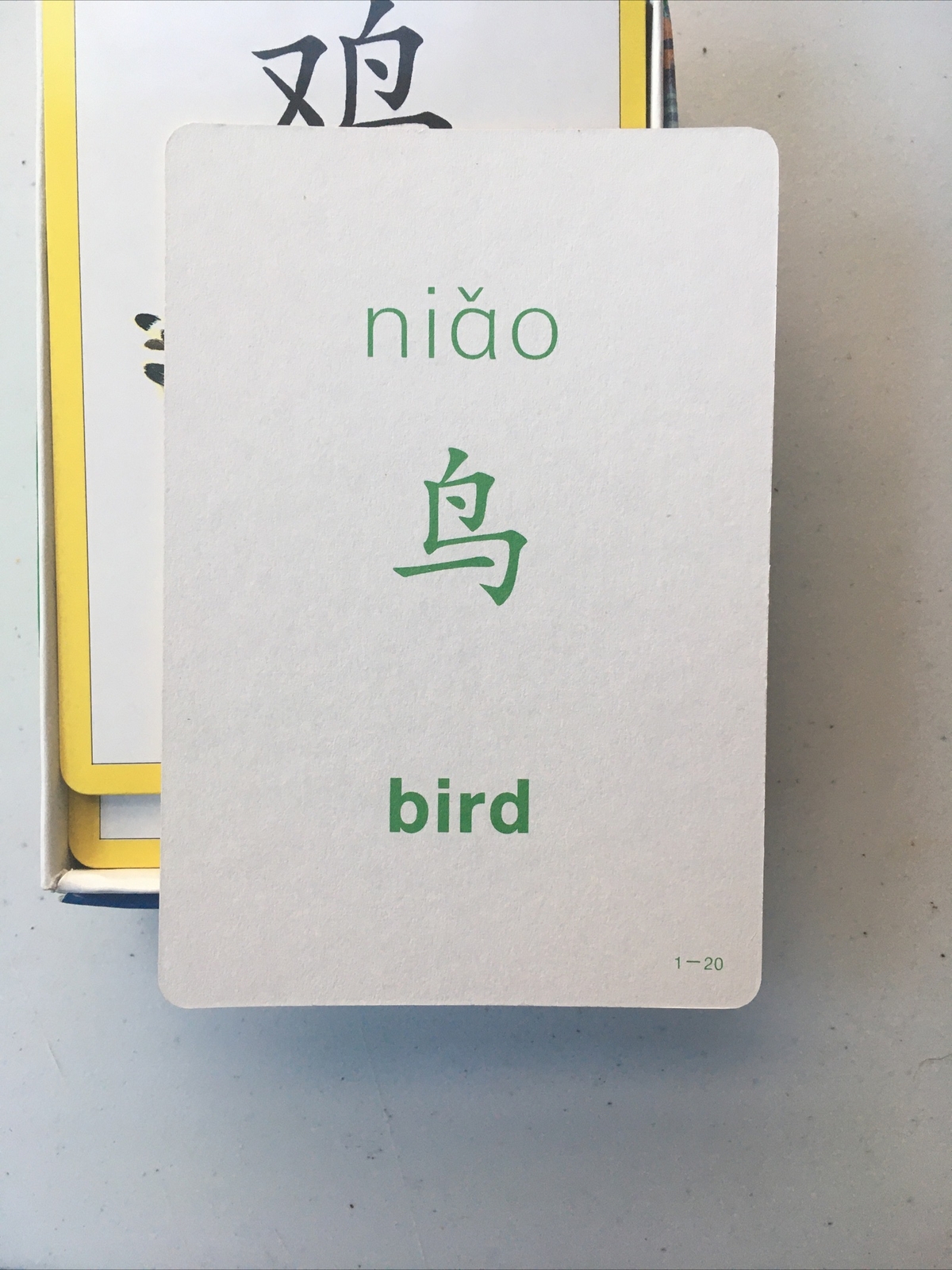 Chinese Character Flash Cards By Arum Set Of 32