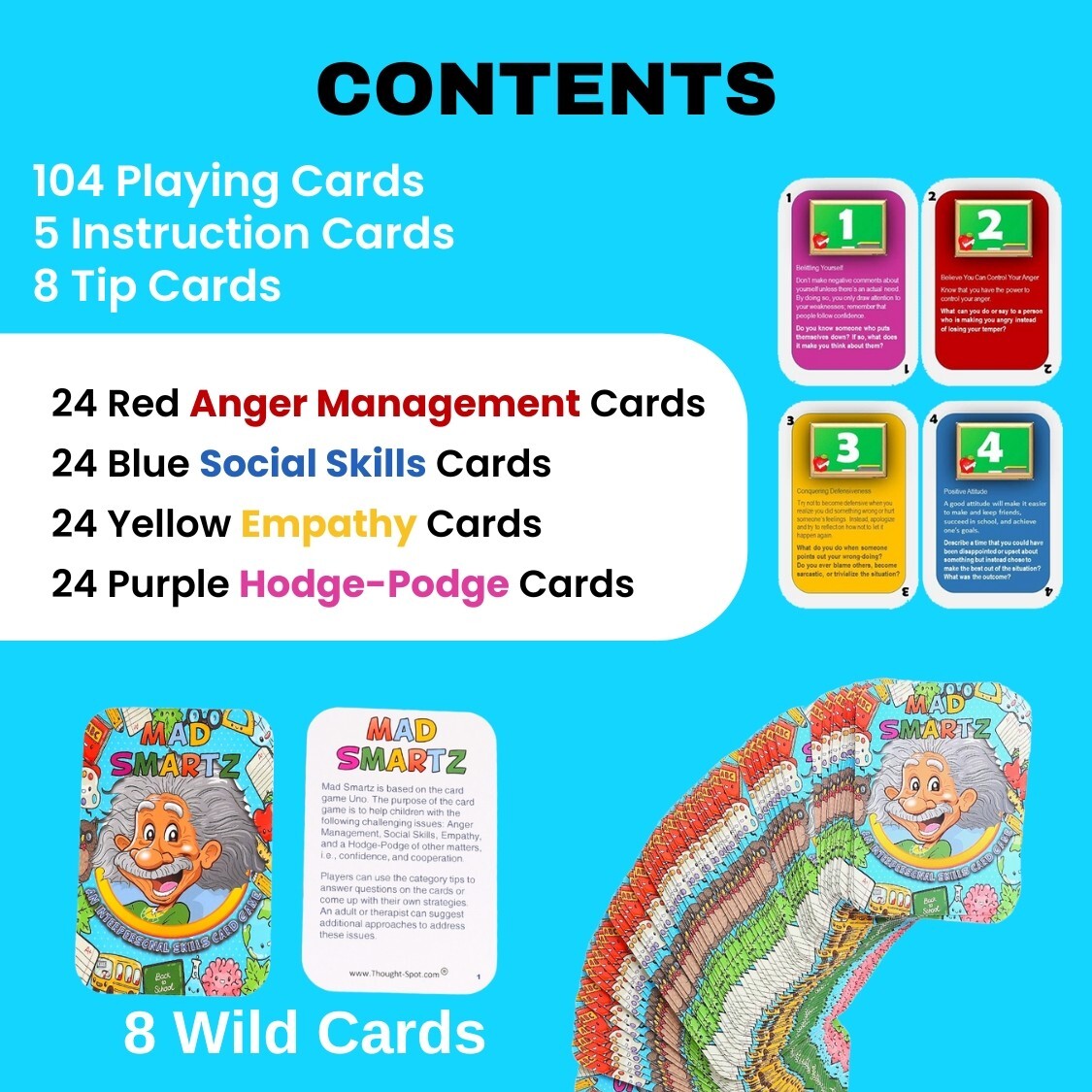 Social Skills & Anger Management Card Game – Autism & ADHD Learning Tool