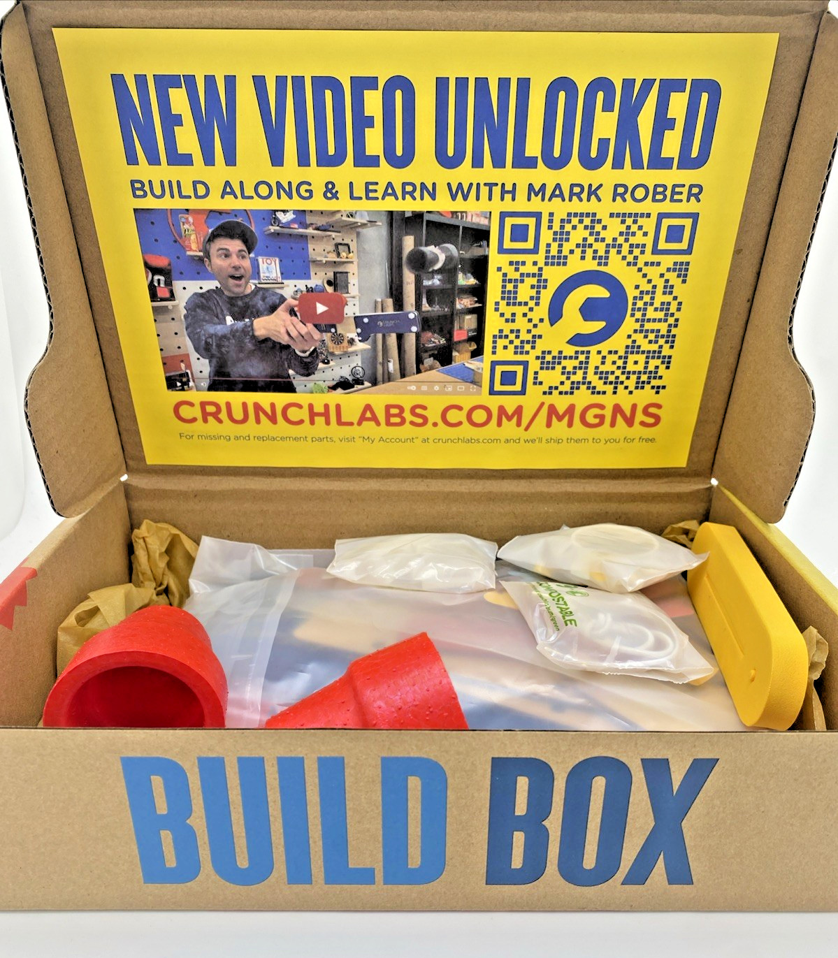 Crunch Labs Magnus Flyer STEM Kit Mark Rober Building Box
