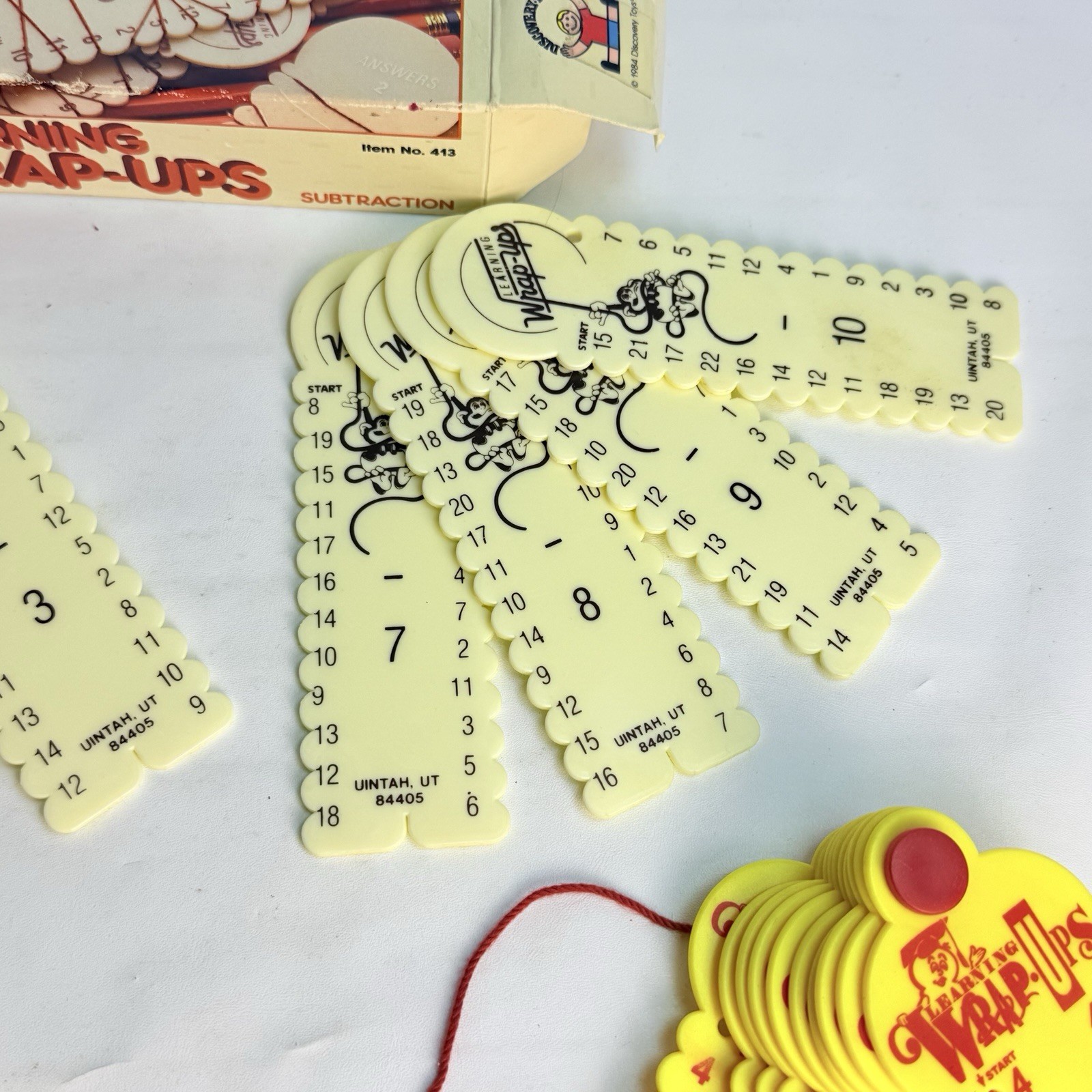 Discovery Toys Wrap-Ups Multiplication & Subtraction Complete Sets Homeschool