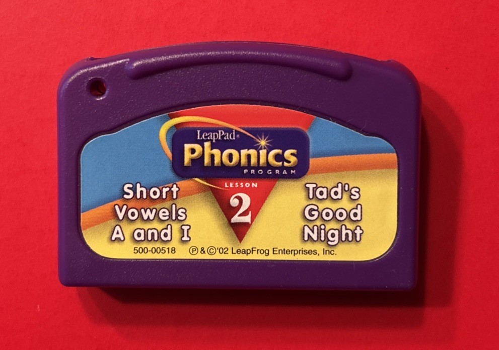LeapPad Phonics LeapFrog Short Vowels A and I “Tad’s Good Night” Lesson 2
