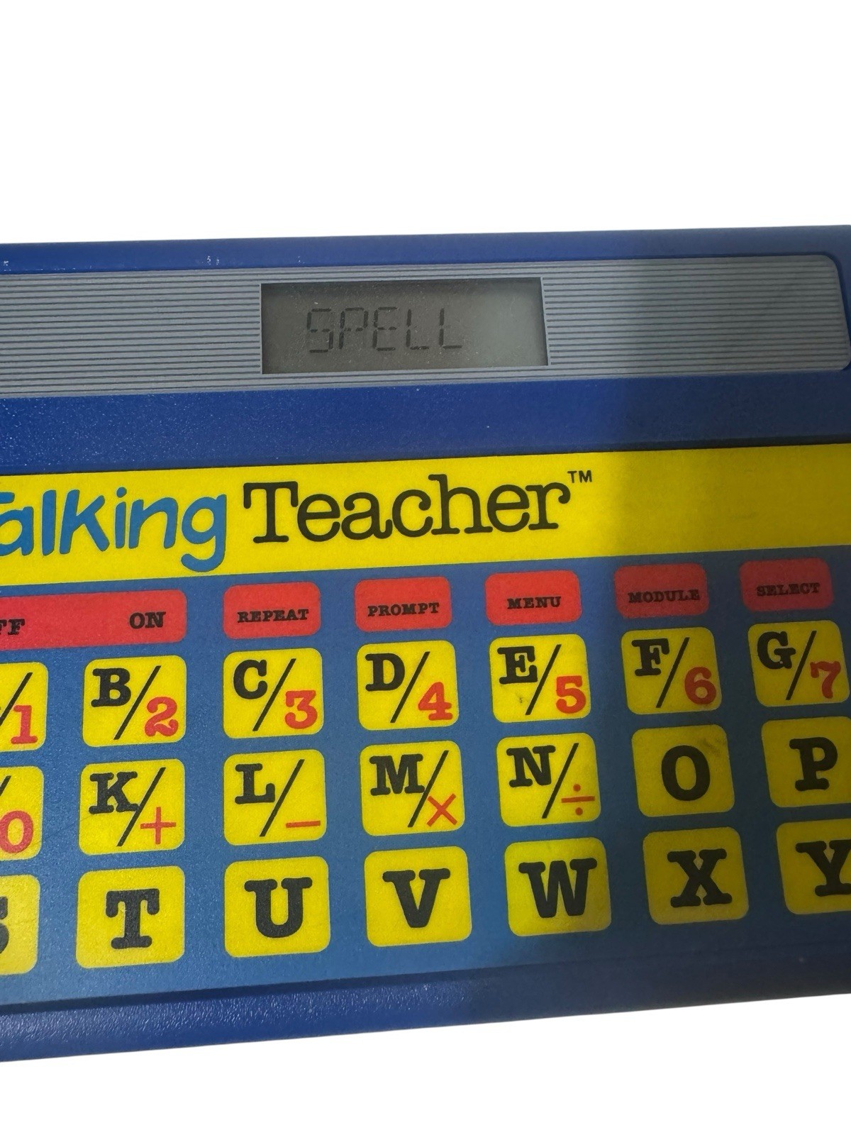 Talking Teacher Spelling Math Electronic Learning by Coleco 1985 Vintage Tested