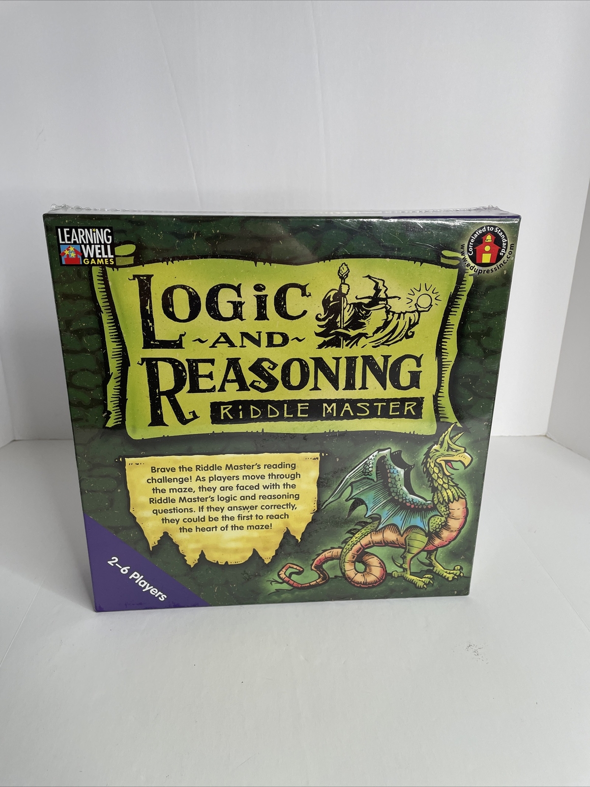 “Logic and Reasoning Riddle Master” by Learning Well Games Reading Levels 2-3.5