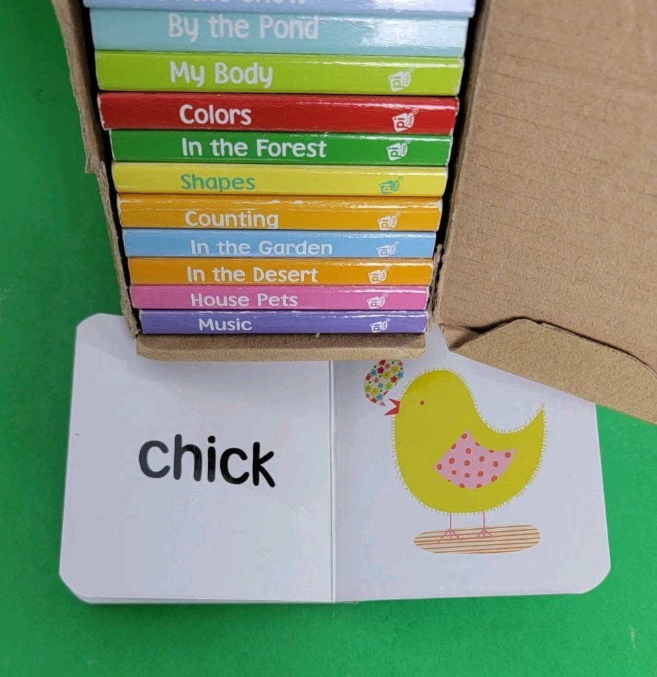 24 Early Learning Board Books by PI Kids Children’s Board Books