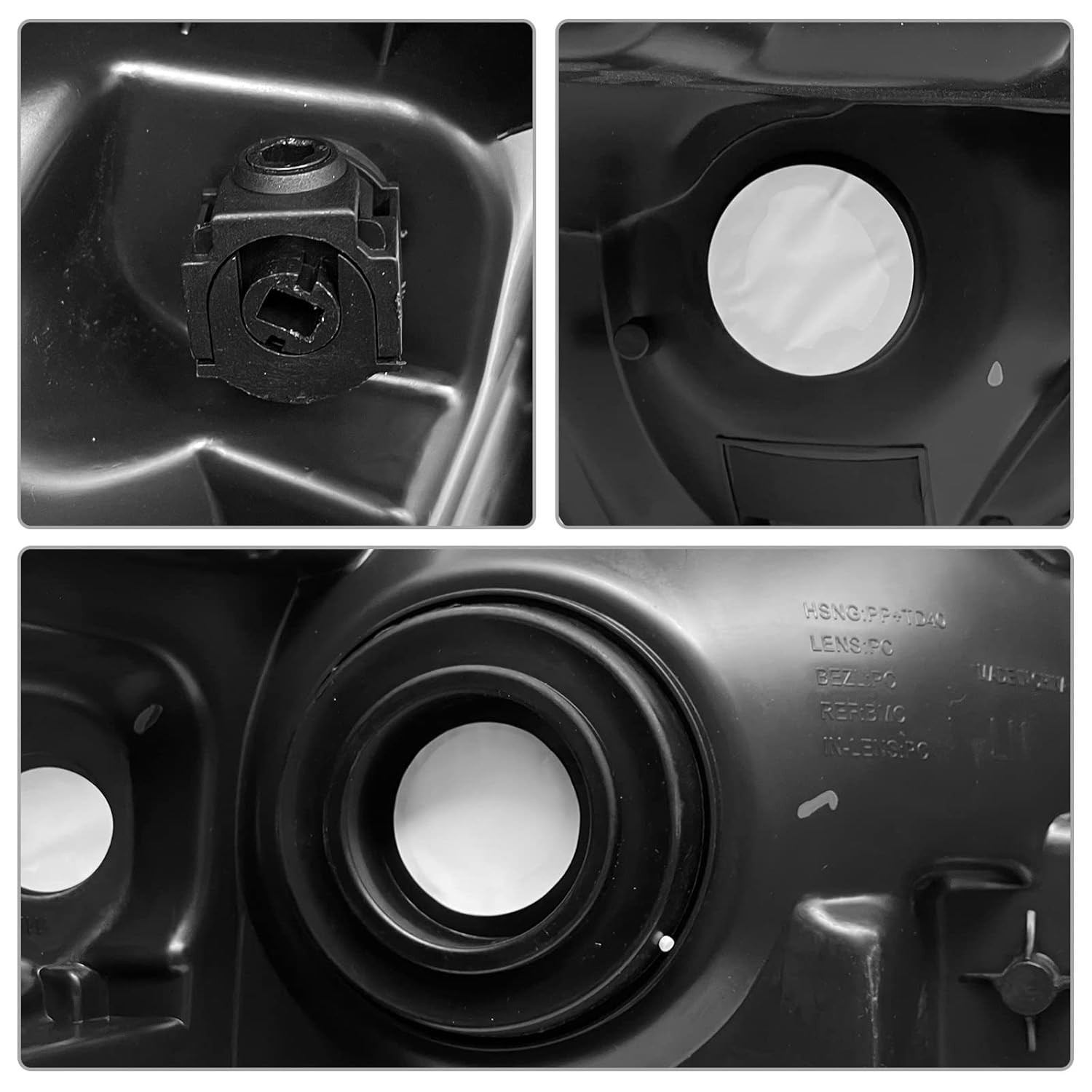09-14 Ford F150 Pickup Headlight Assembly 2009-2014 Ford F150 Headlights