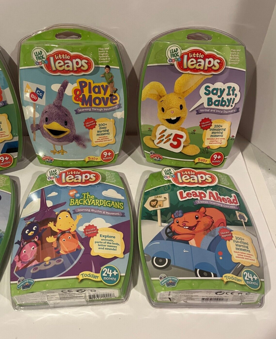 LeapFrog Little Leaps SAY IT BABY PLAY&MOVE LEAP AHEAD 1ST STEPS WINNIE, YARD