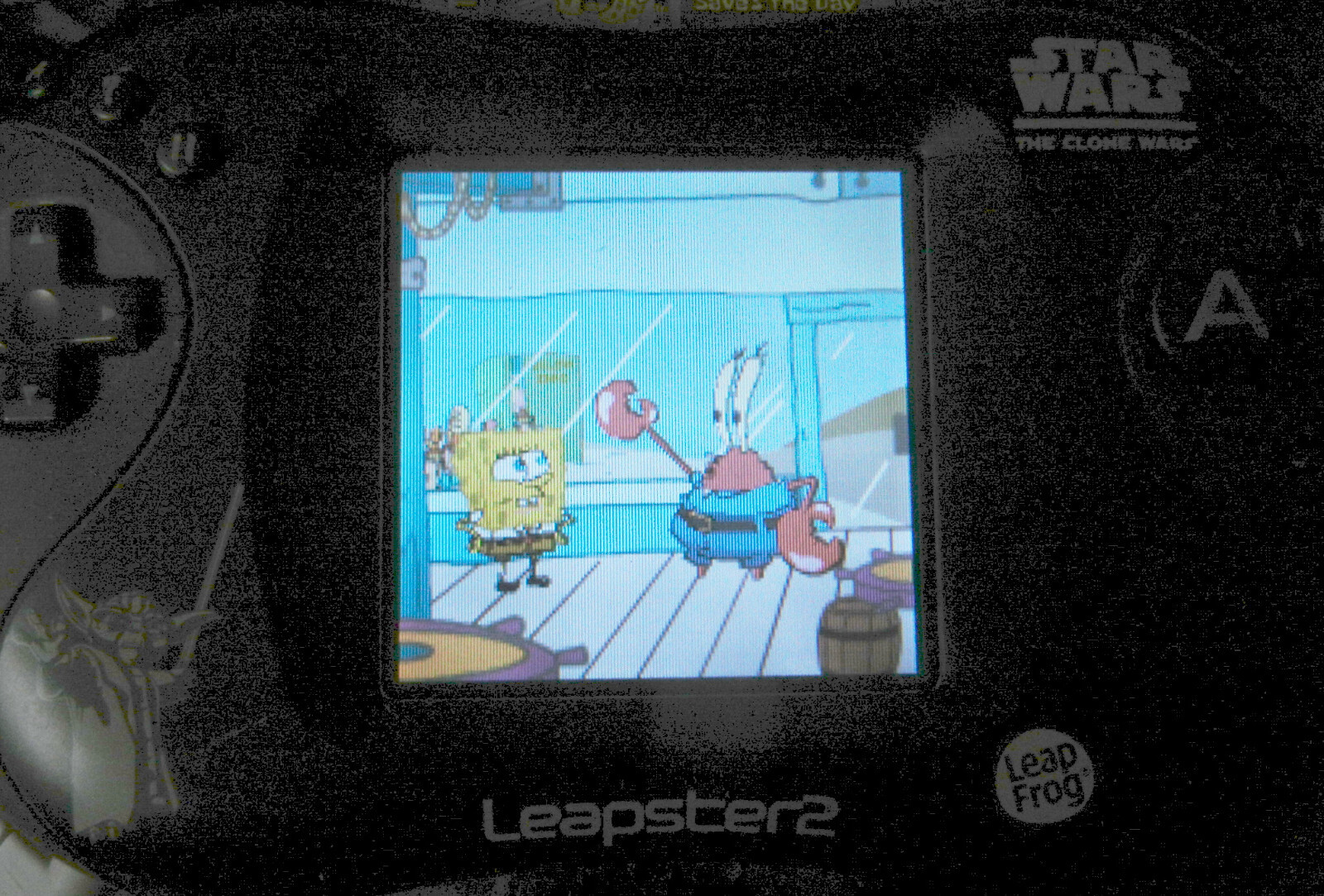 Star Wars Leapster2 System + 7 Lot Leap Frog Leapster Games (Lot L2-7)