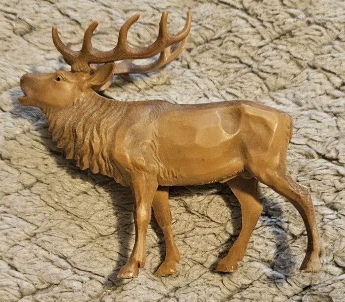 Forest Animal Figure Lot Six (6) Animals 4 Inches Long