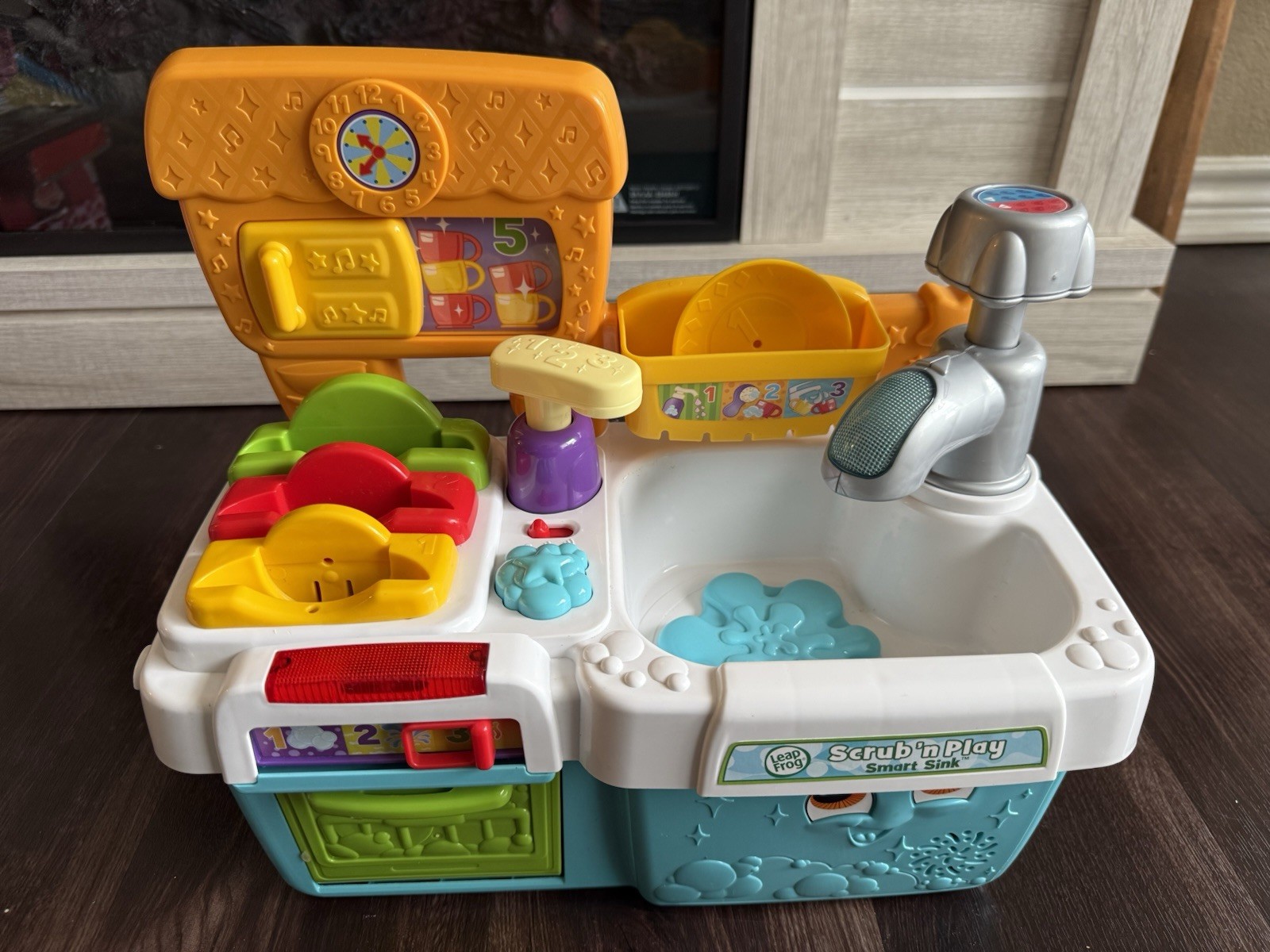 LeapFrog Scrub ‘n Play Smart Sink (English Version) Working