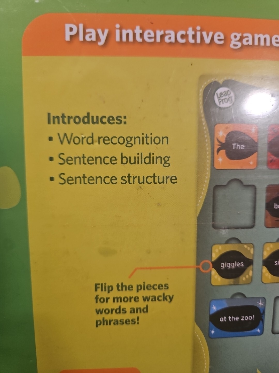 Leap Frog ‘Tag Funny Phrases’, Age 5-7, Tag Reading System Add-on Toy/Game NEW