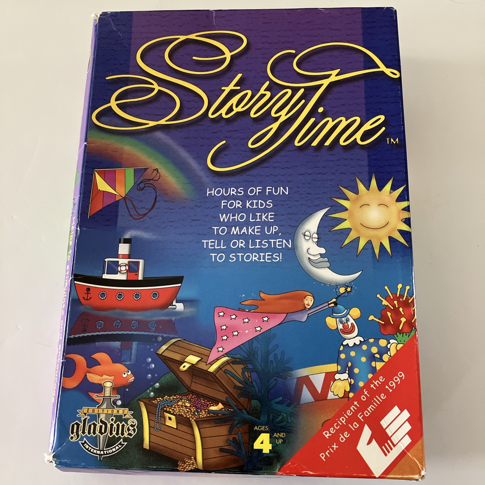 STORY TIME Game – Speech/Language Homeschooling Counseling Emotions Imagination