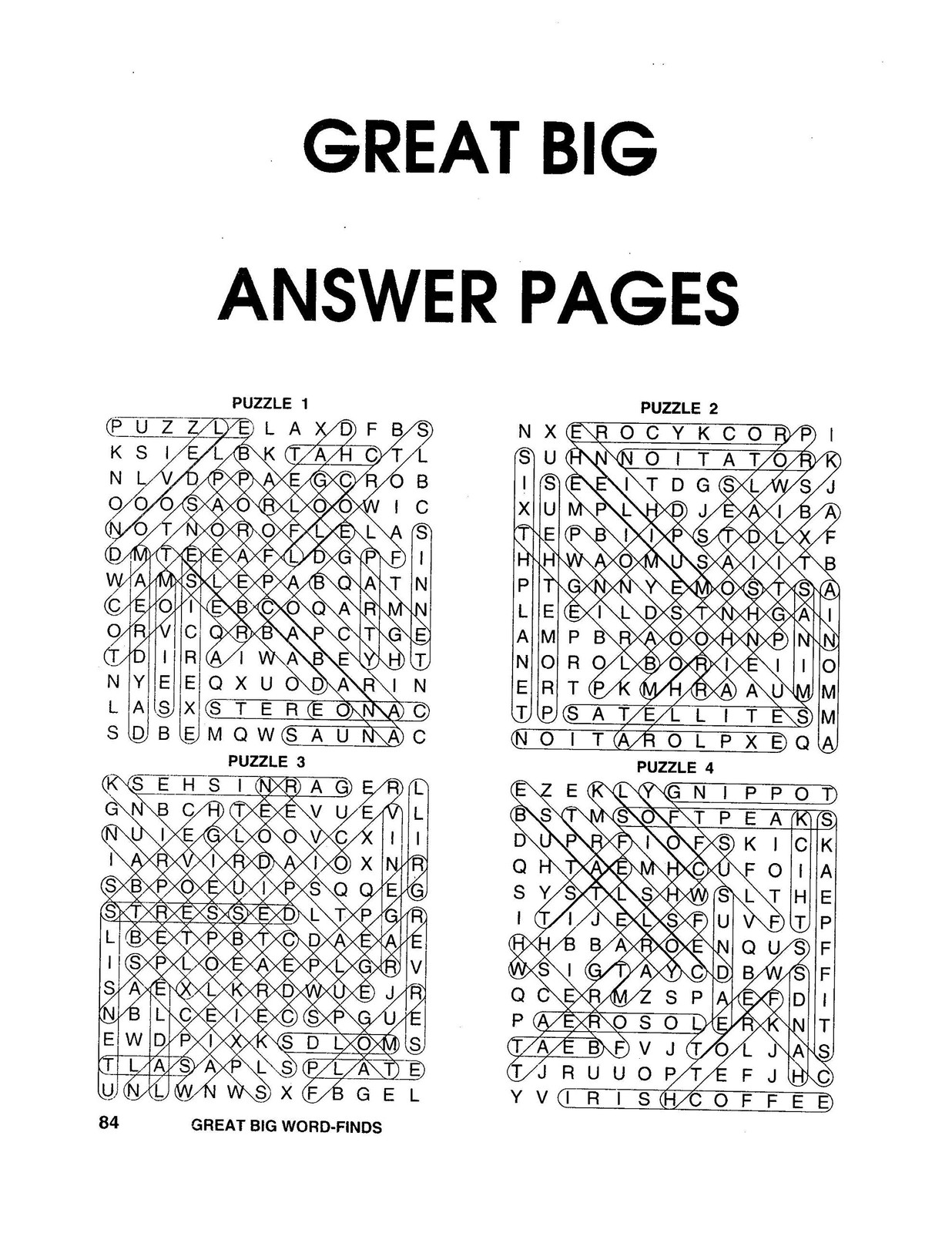 KAPPA Super Saver LARGE PRINT Word Search Puzzle Pack – (Pack of 6) Full…