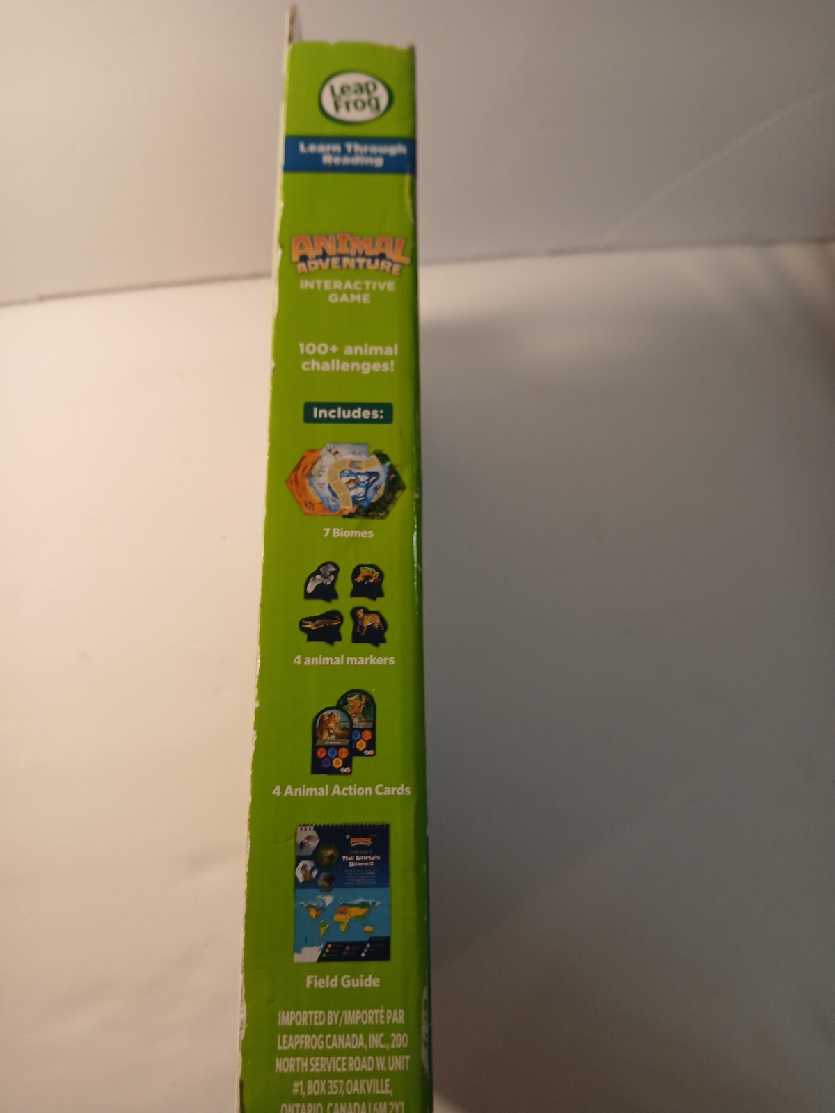 LeapFrog LeapReader Animal Adventure Interactive Board Game