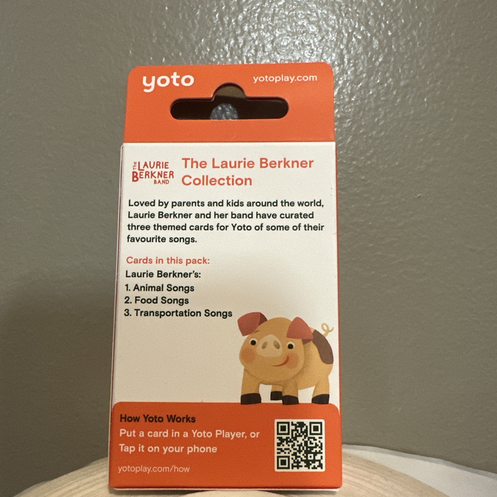 Yoto The Laurie Berkner Audio Collection Yoto (3 Card Pack) Audio Book Cards
