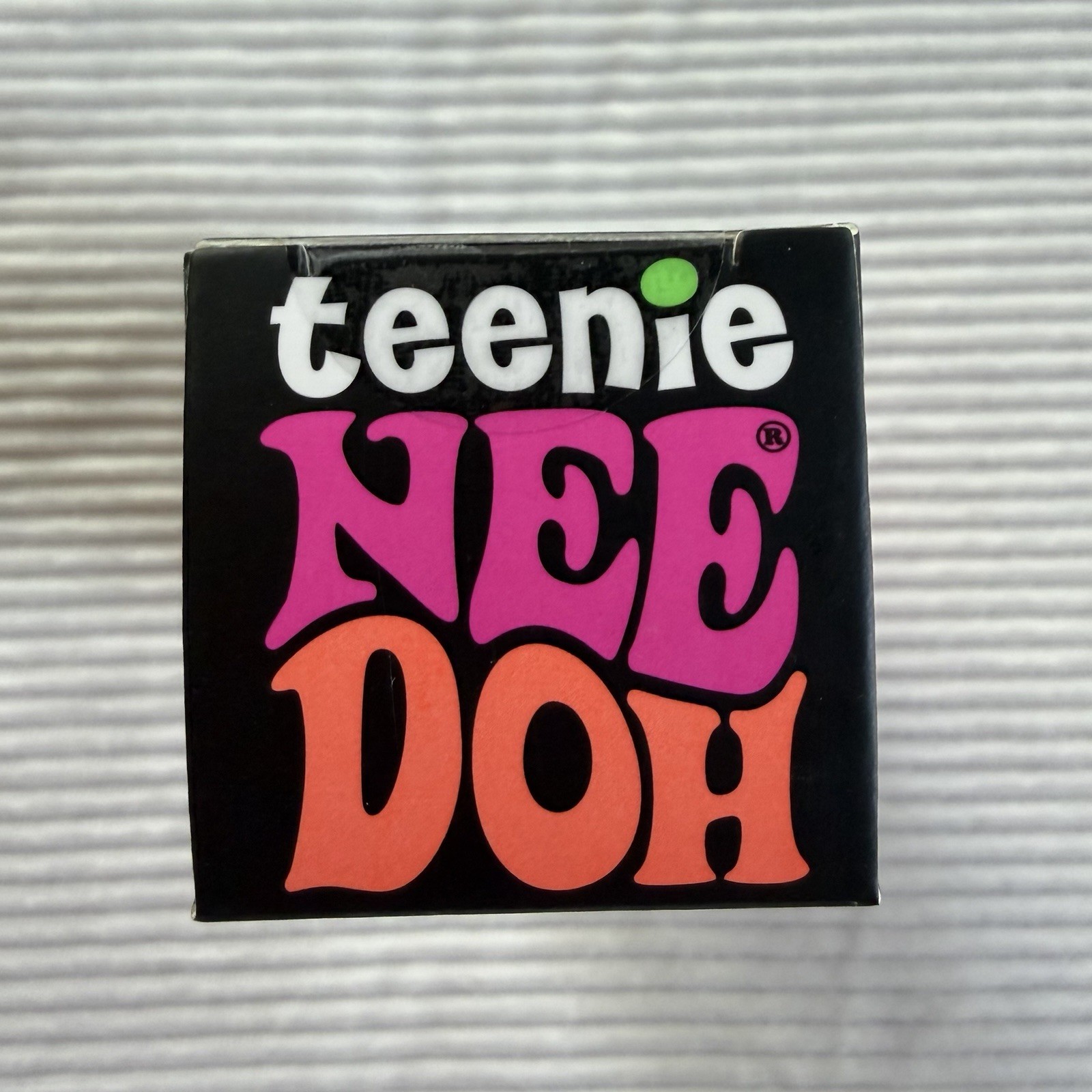 Schylling NeeDoh teenie 3-Pack Squeeze Balls Green Pink Orange TikTok VIRAL NIB