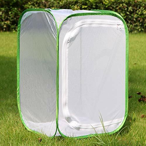 RESTCLOUD Insect and Butterfly Habitat Cage Terrarium Pop-up 23.6 Inches Tall