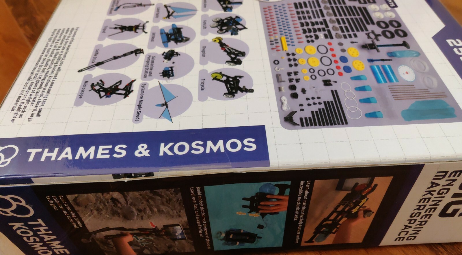Thames & Kosmos Big Engineering Makerspace | Science Kit | 22 Physics Lessons…