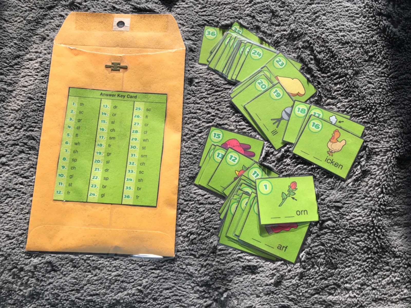 Late for Work! Inital blends lang arts teacher game resources 2nd grade