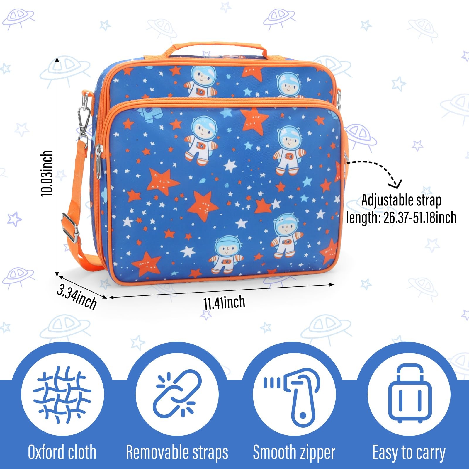 Carrying Case for LeapFrog Learning Friends 11.41 x 10.03 x 3.34 inches, Blue