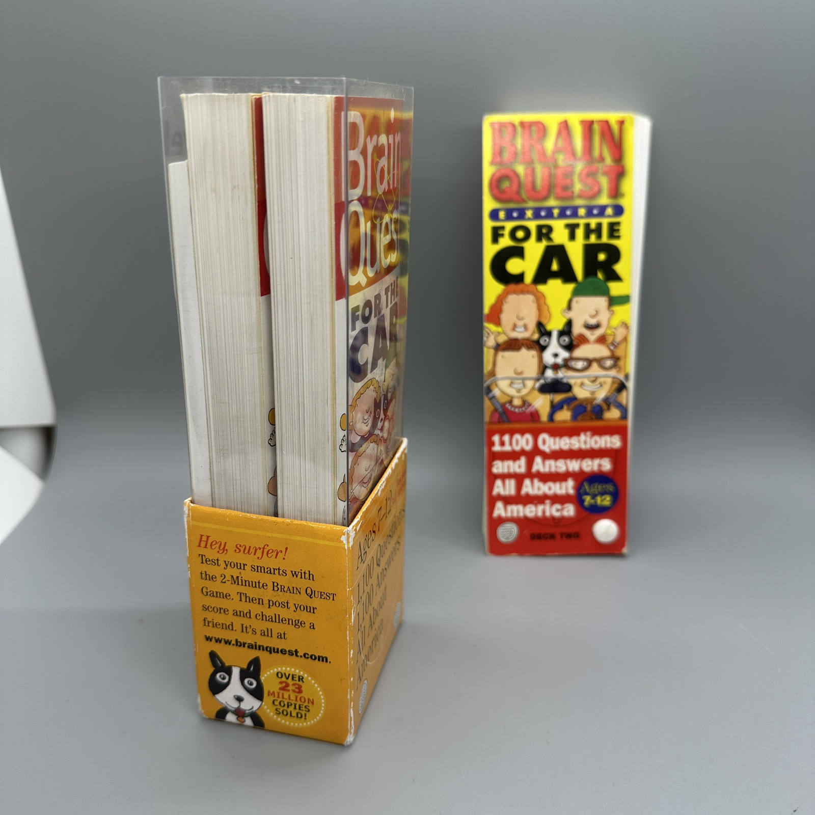 Brain Quest Grades 7 – 12 America Car Ride Three Decks, True Facts Educational