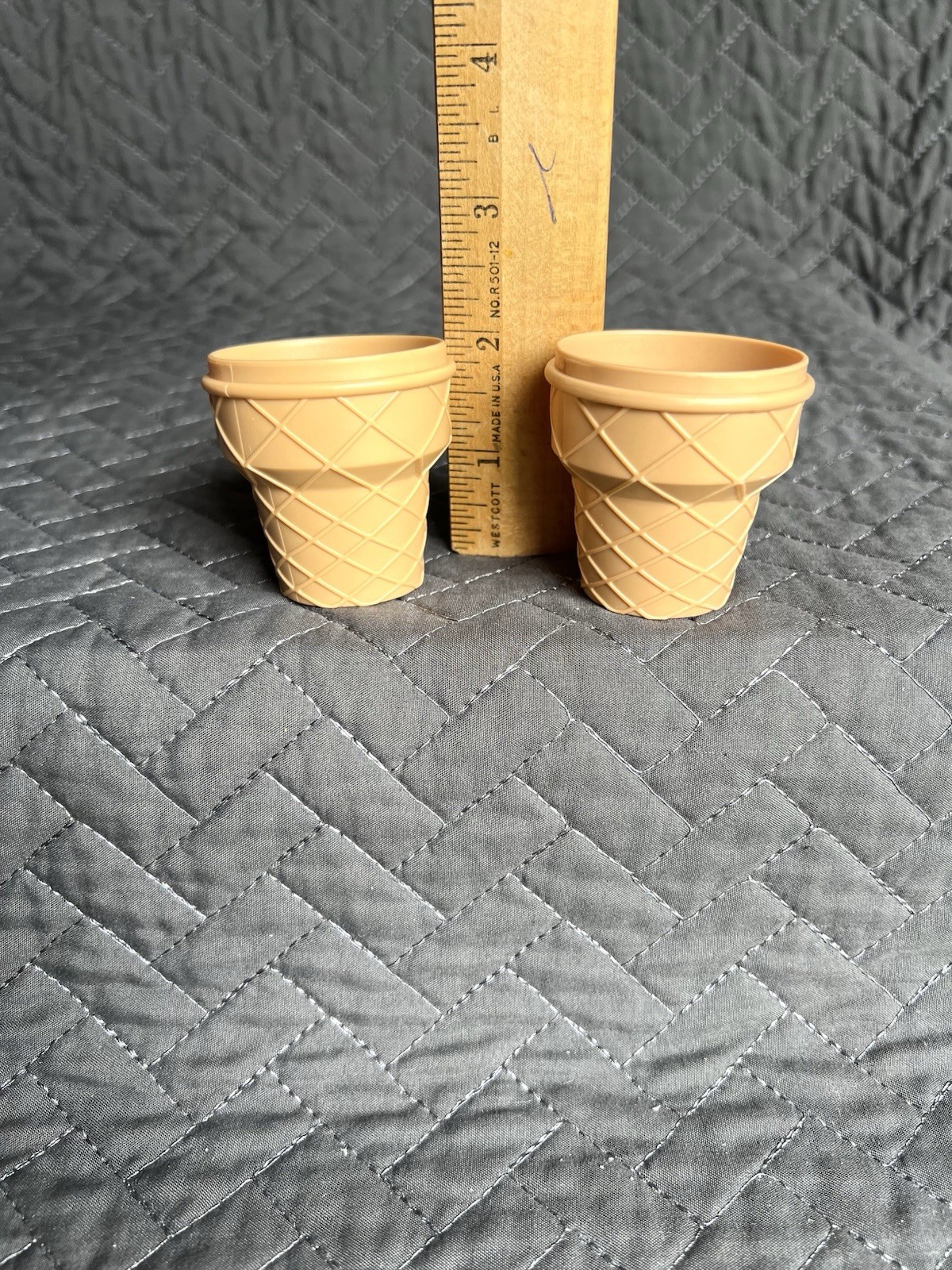 Leapfrog Leap Frog Scoop And Learn Ice Cream Cart Lot 2 CONES Replacement Part