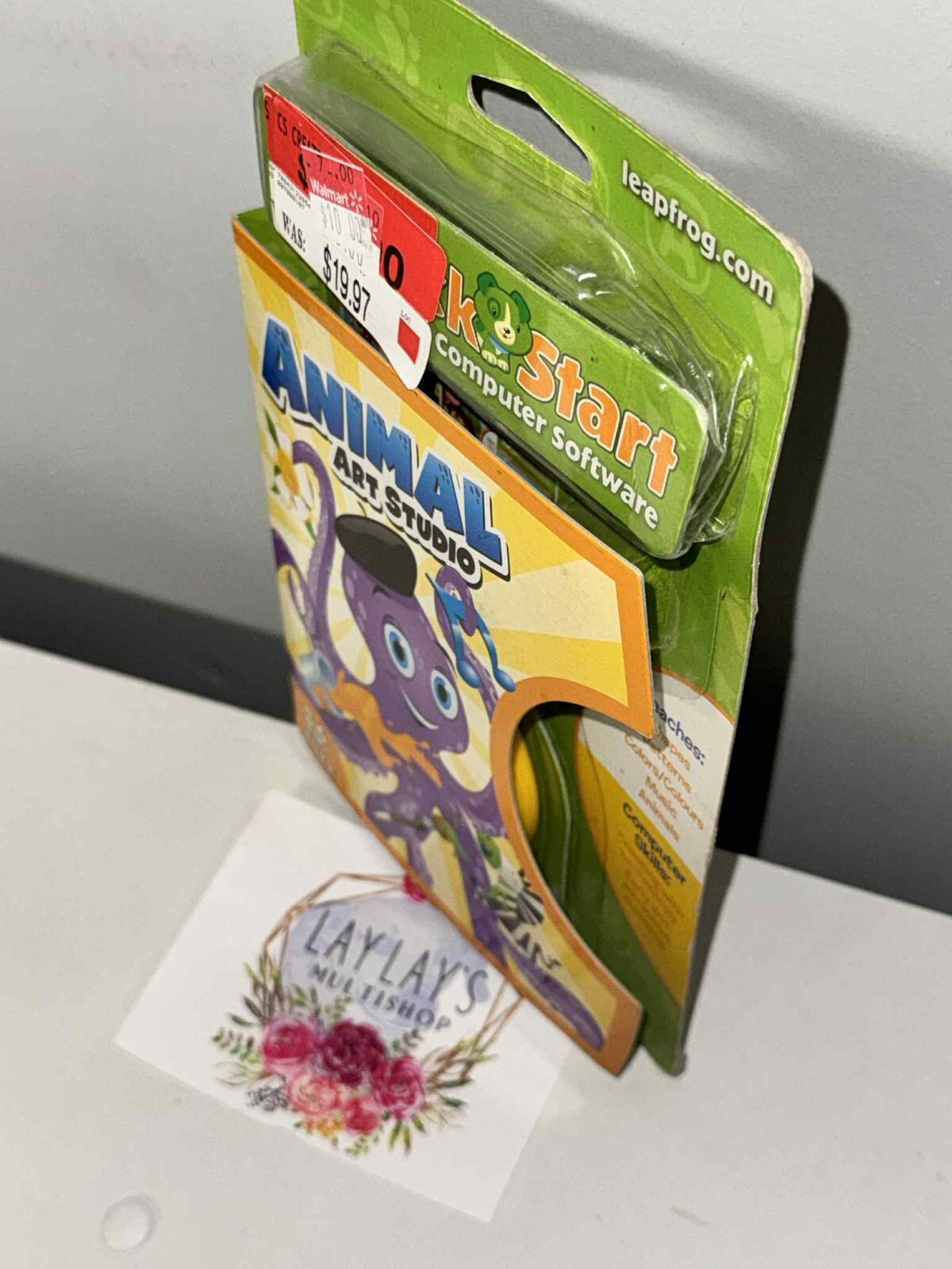 Leap Frog ClickStart Animal Art Studio My First Computer Software – NEW! *1*
