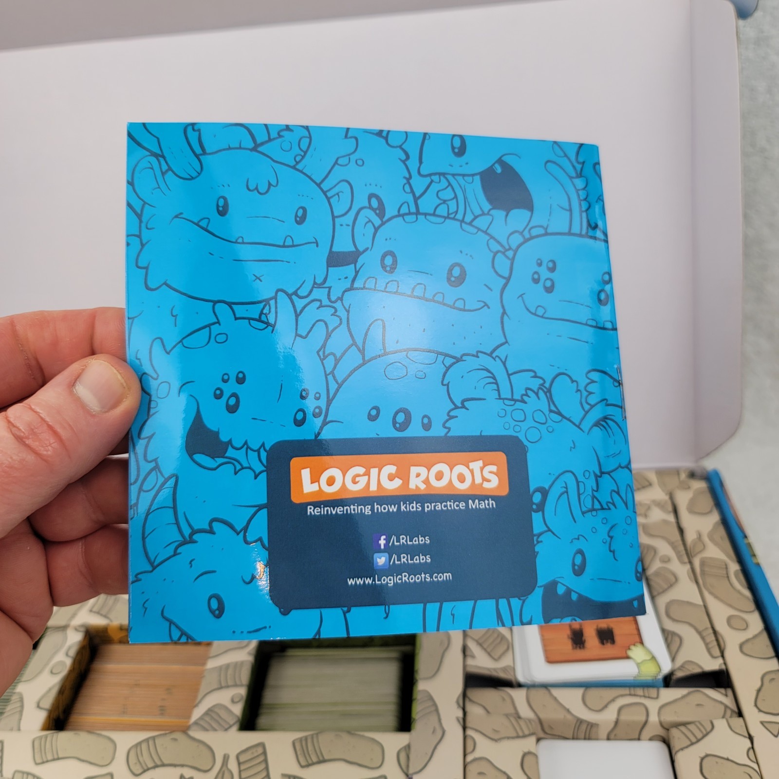Monster Sock Factory Logic Roots Multiplication Learning Math Game Used Complete
