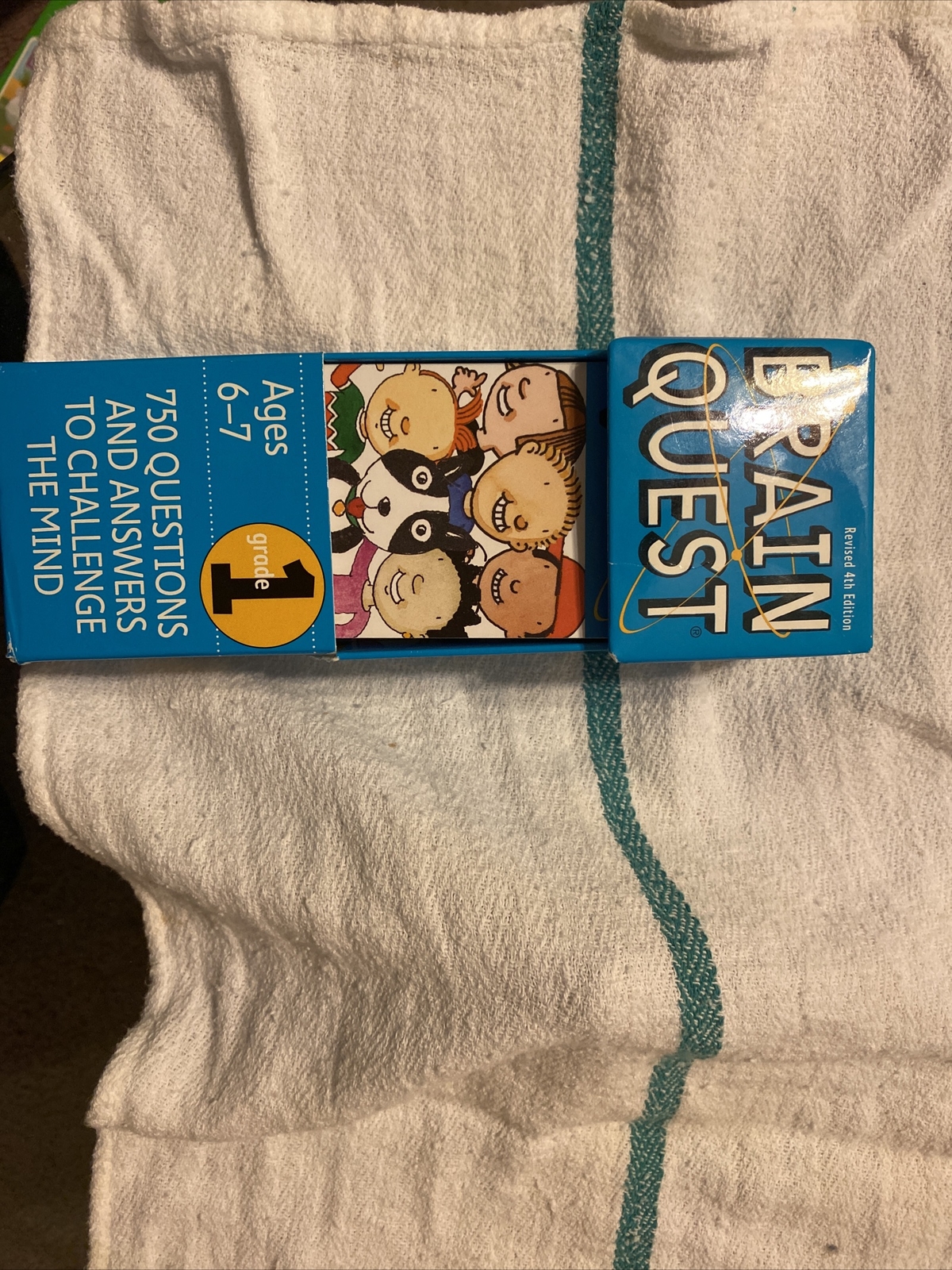 Brain Quest Express Grade 1 Age 6-7 Revised 4th Edition 750 Questions
