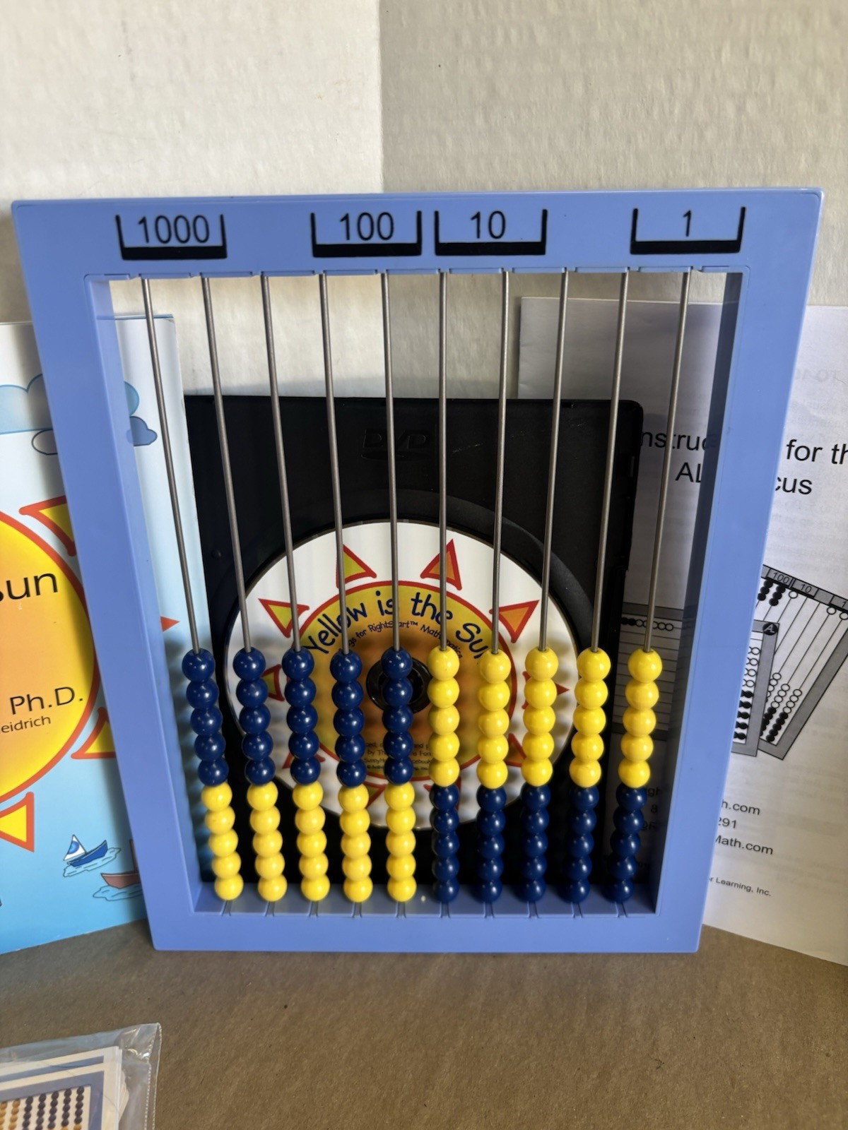 Right Start Mathematics Manipulative Lot, Unused Condition HOMESCHOOL STEM
