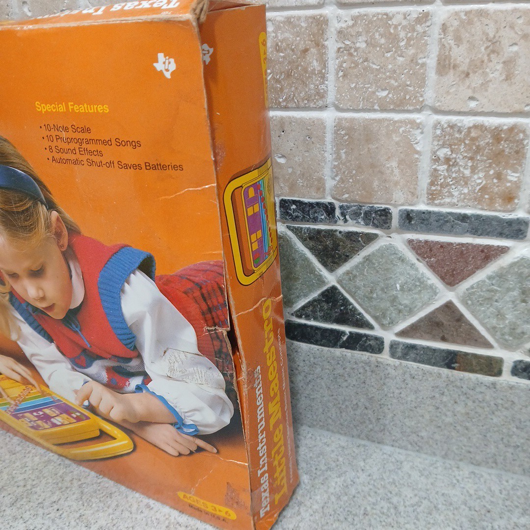 Texas instruments Little Maestro Music Concepts Tested Complete w Box & Manual!
