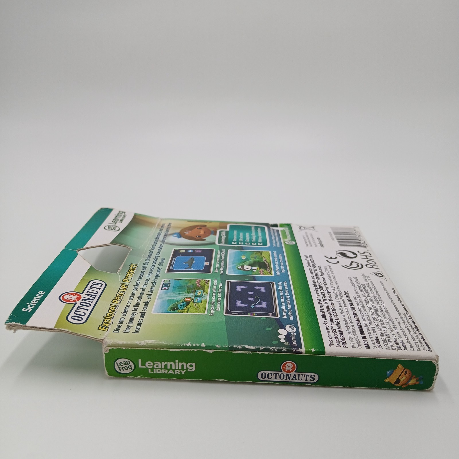 LeapFrog Disney Octonauts Science Learning Game LeapPad LeapsterGS New READ