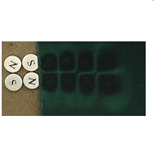Magnetic Viewing Film 3×4 Inches for Magnetic Field Detection and Visualization
