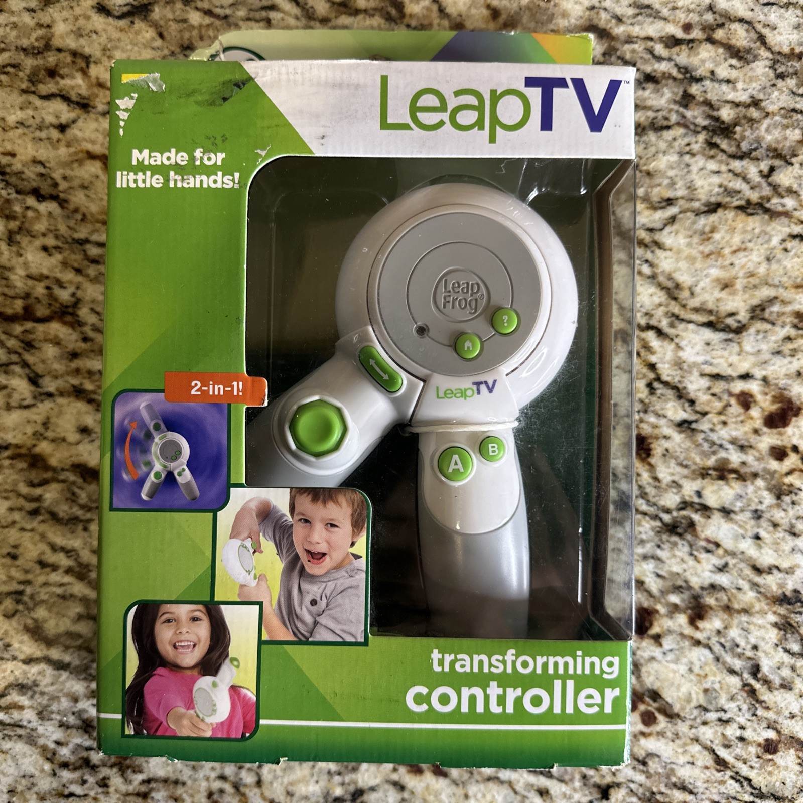 VTG LeapFrog LeapTV 2-in-1 Transforming Controller #31704 NEW Open Box Package