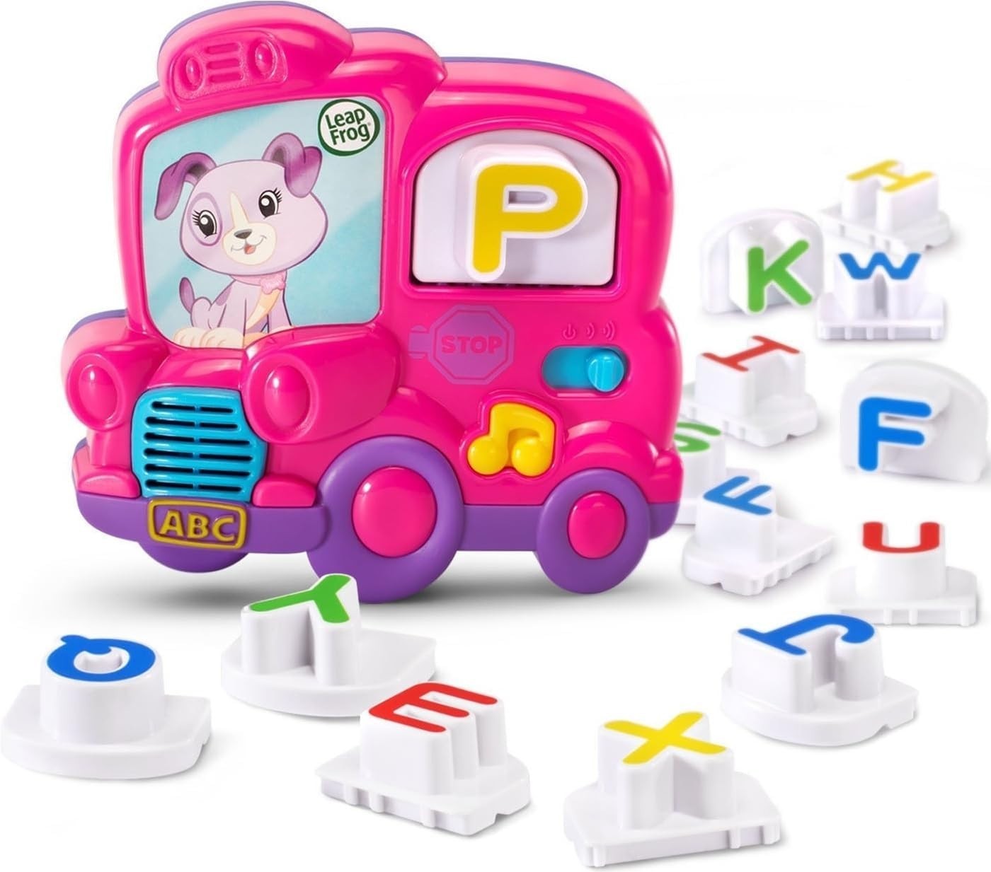 LeapFrog Pink Fridge Phonics Set – Engaging Magnetic Alphabet for Kids
