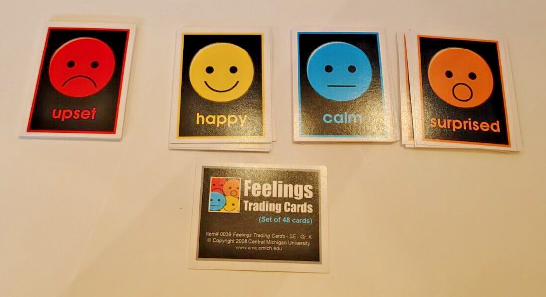 NWOT Set of 4 Decks of Social Emotional Skills Counseling Cards Feelings Help