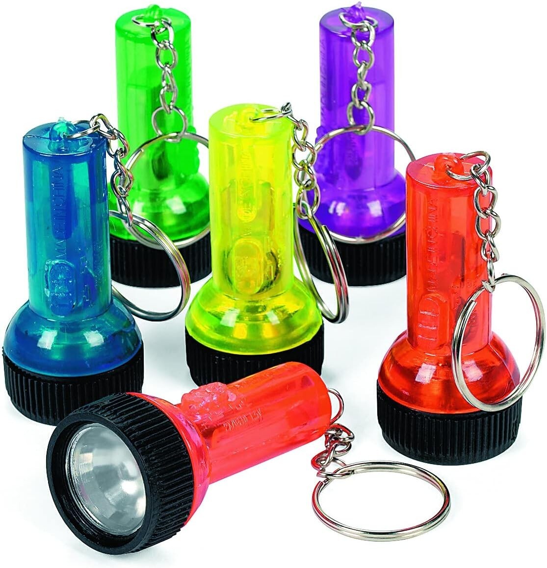 Fun Express – Plastic Beam Flashlight Key Chains