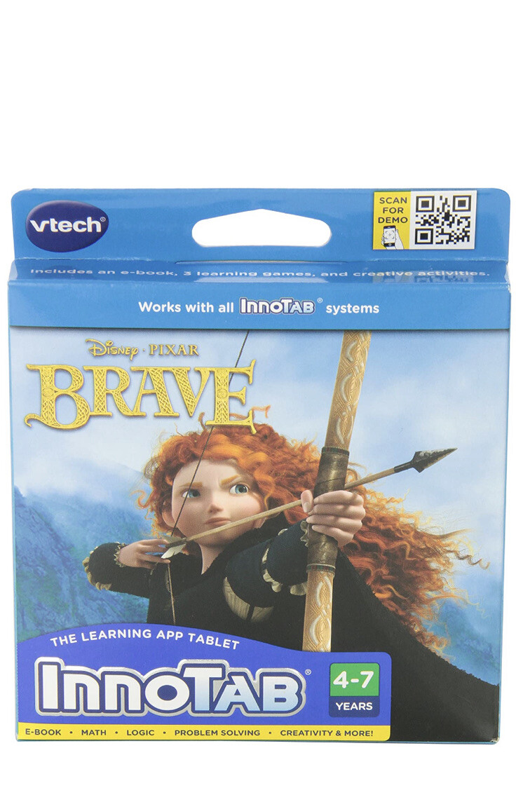 VTECH DISNEY BRAVE INNOTAB THE LEARNING APP TABLET AGES: 4-7 YEARS