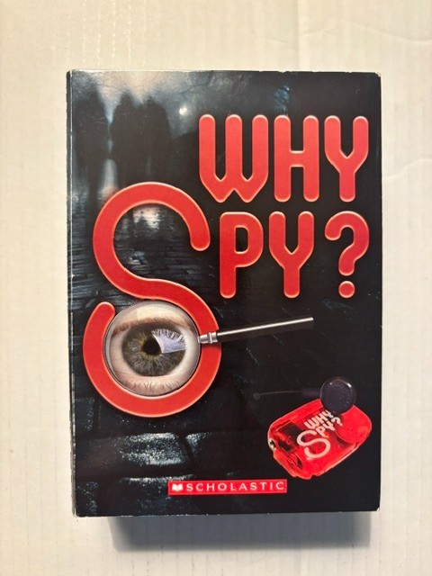 Scholastics “Why Spy” Kids Spying Device and Instructions Manual