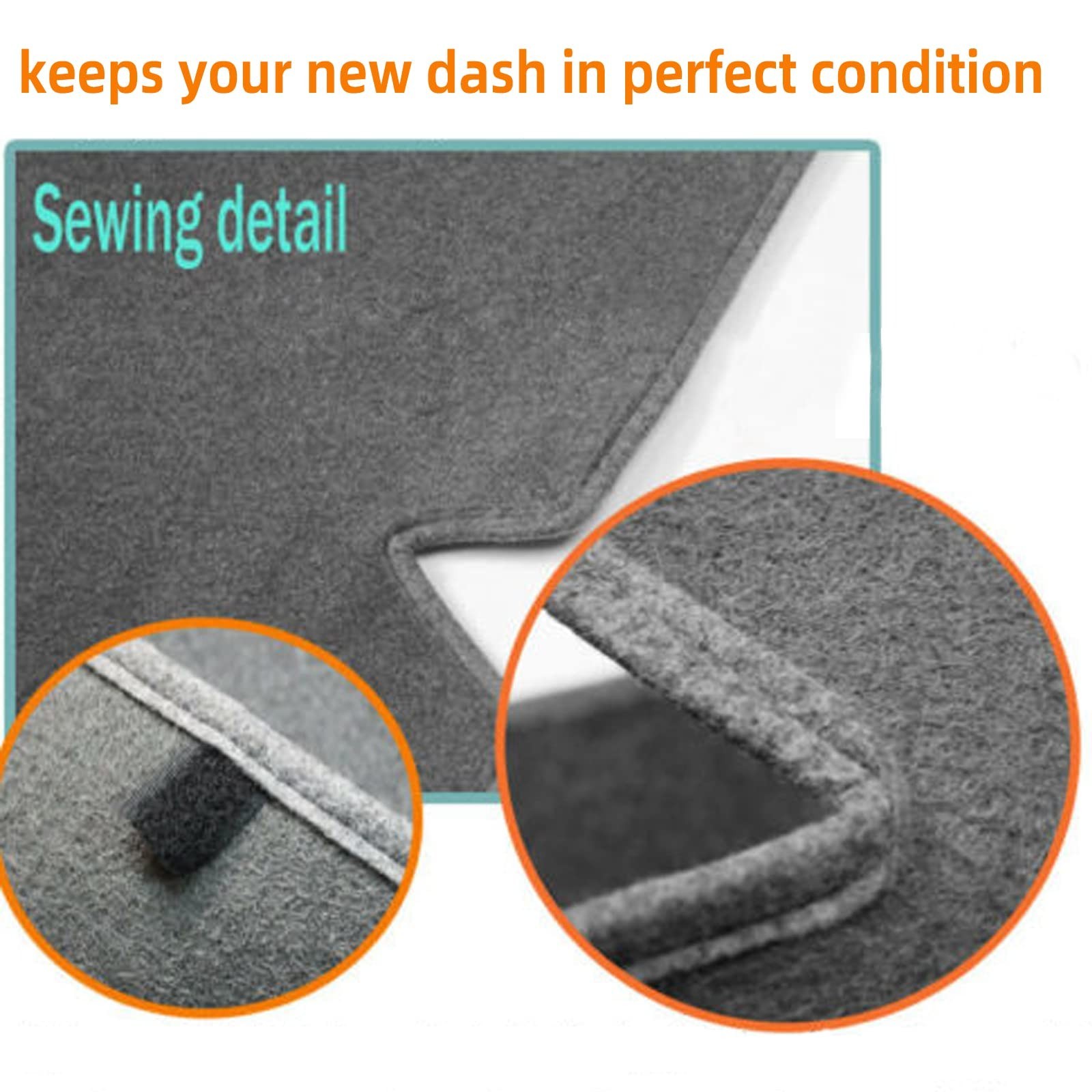 Dash Cover Dashboard Cover Mat Pad Custom Fit for Toyota Camry 2007 2008 2009…