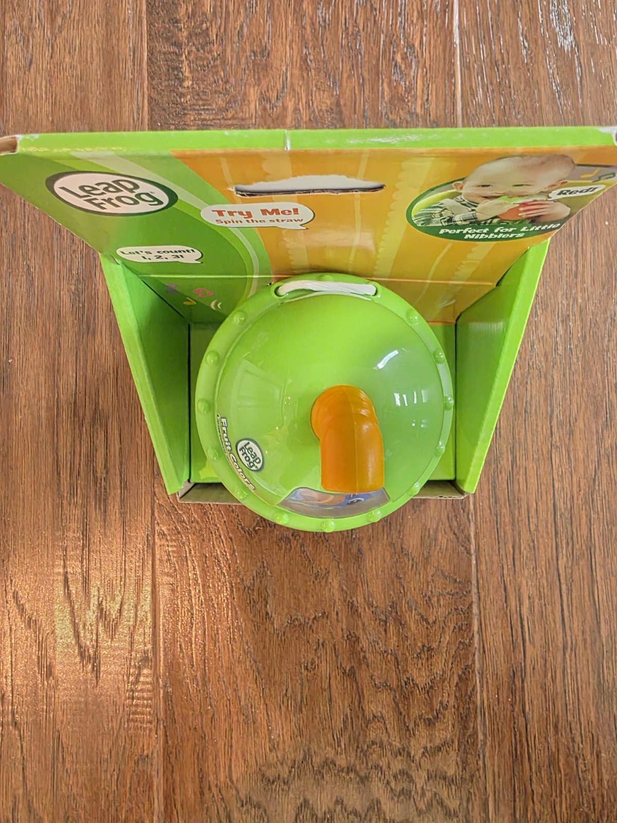 Leap Frog Fruit Colors Learning Smoothie Cup Teether Lights Up 6 Months NEW