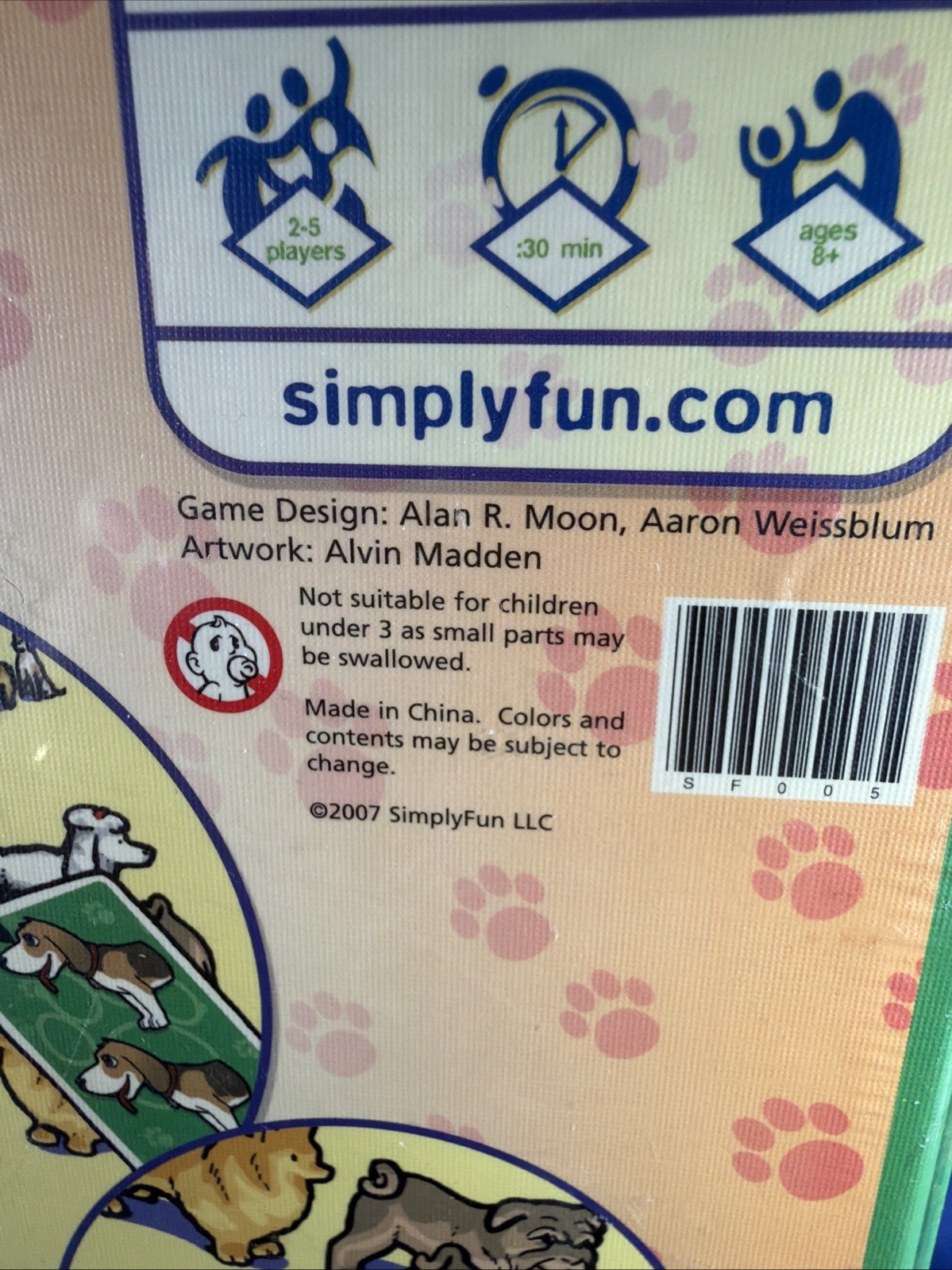 SimplyFun Walk The Dogs Educational Math Game NEW SEALED