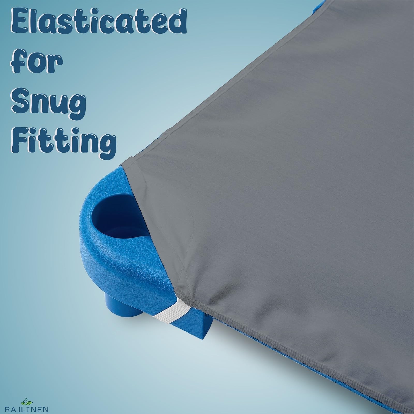 Daycare Cot Sheets for Toddlers and Preschool, Standard Size (22″ X 40″) 6-Pa…