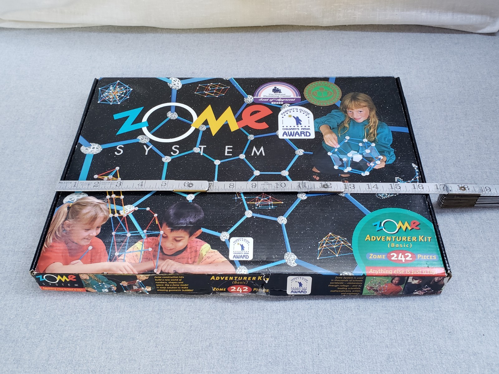 Zometool Zome System Construction Kit 240 Pieces Build Bridges Domes Pyramids
