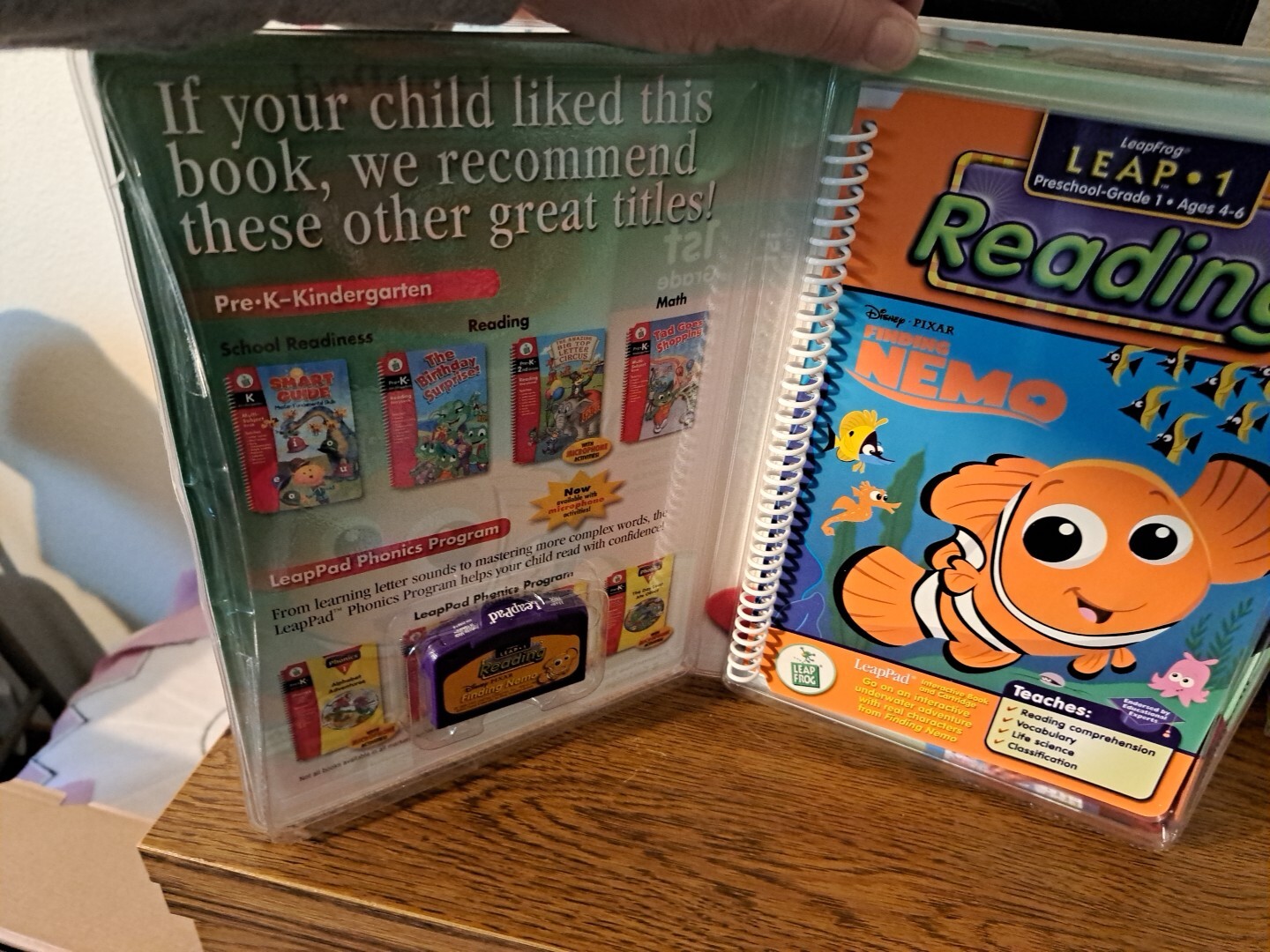 LeapFrog LeapPad Reading, Writing K – 1st Grade Set Of 3 Complete Hop On Pop New