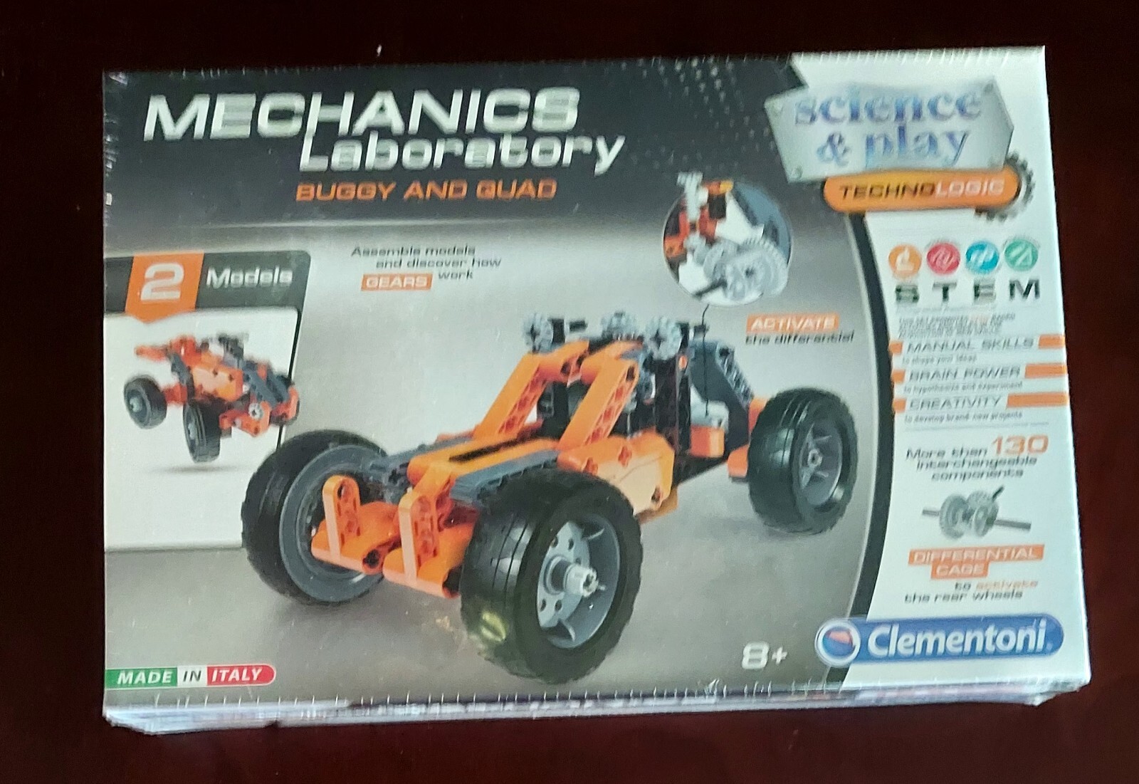 Clementoni – Mechanics Laboratory Buggy and Quad – New