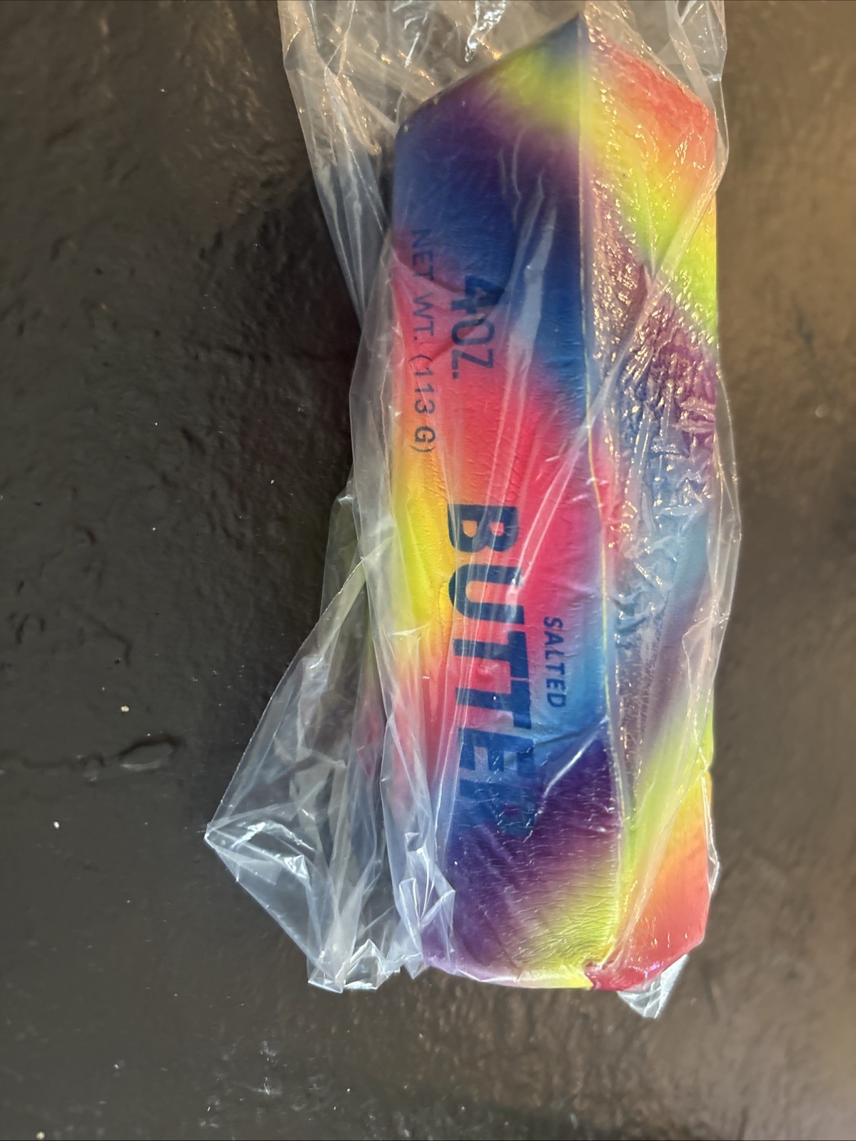 Rainbow Butter Stick Viral Squishy Fidget Toy New! Fast Shipping!