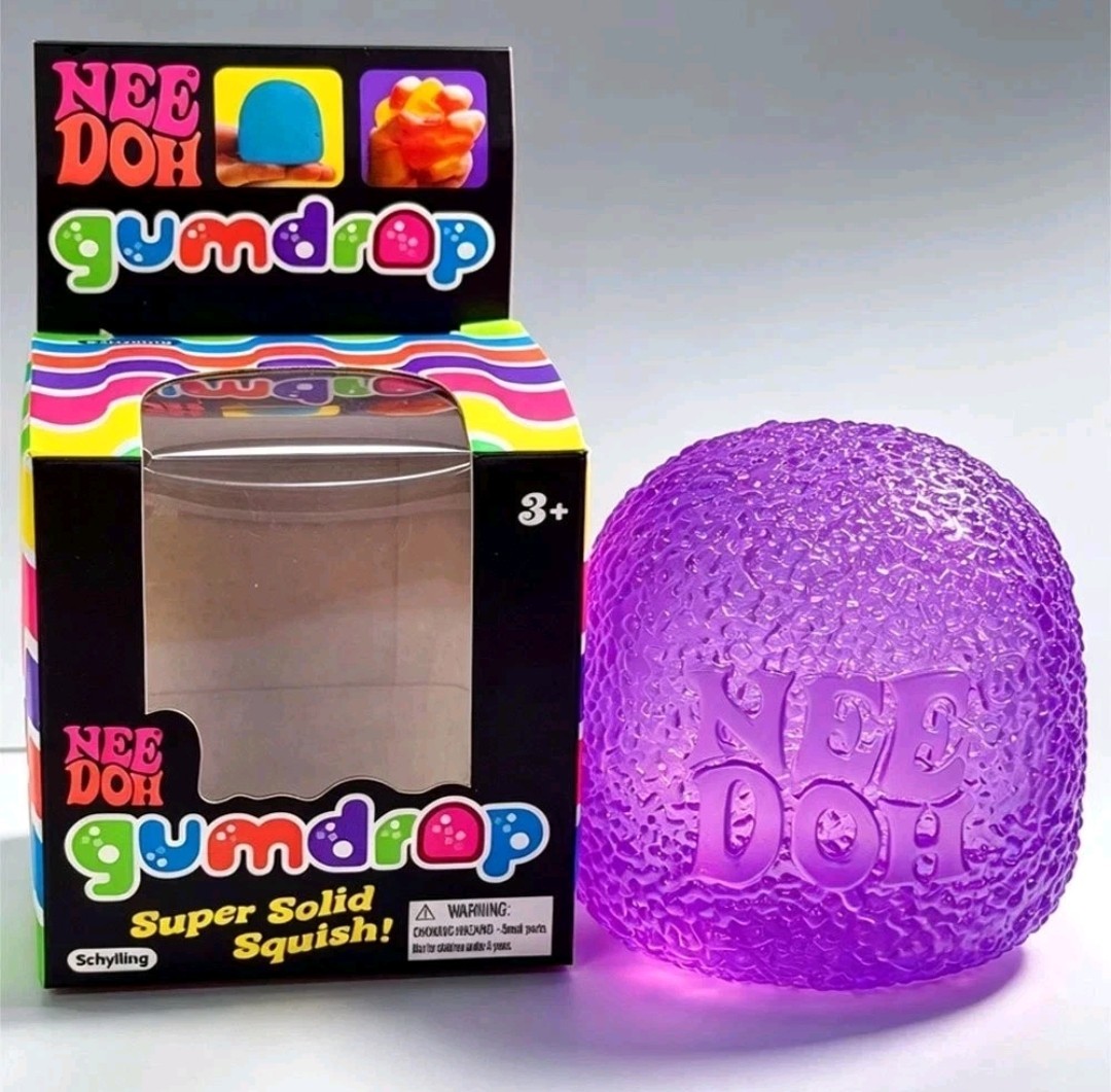 Authentic Nee Doh Gumdrop Super Solid Squish Needoh Gum Drop 🚚Free 📦Delivery