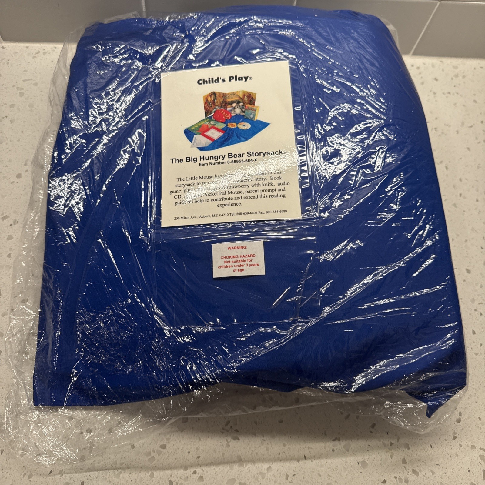 The Big Hungry Bear Storysack Child’s Play New Seal Box