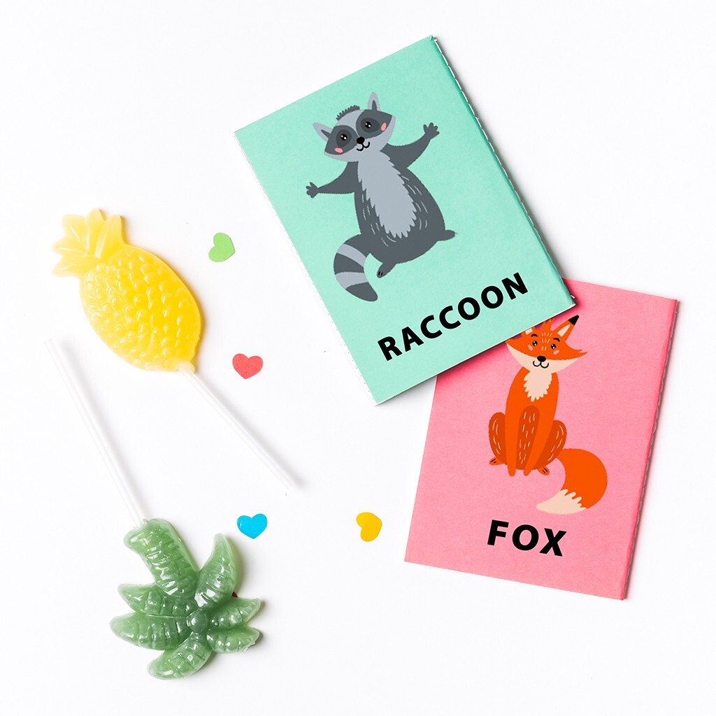 Printable 45 Animals Flash Cards-Montessori-Inspired 45 Card Set for Preschool