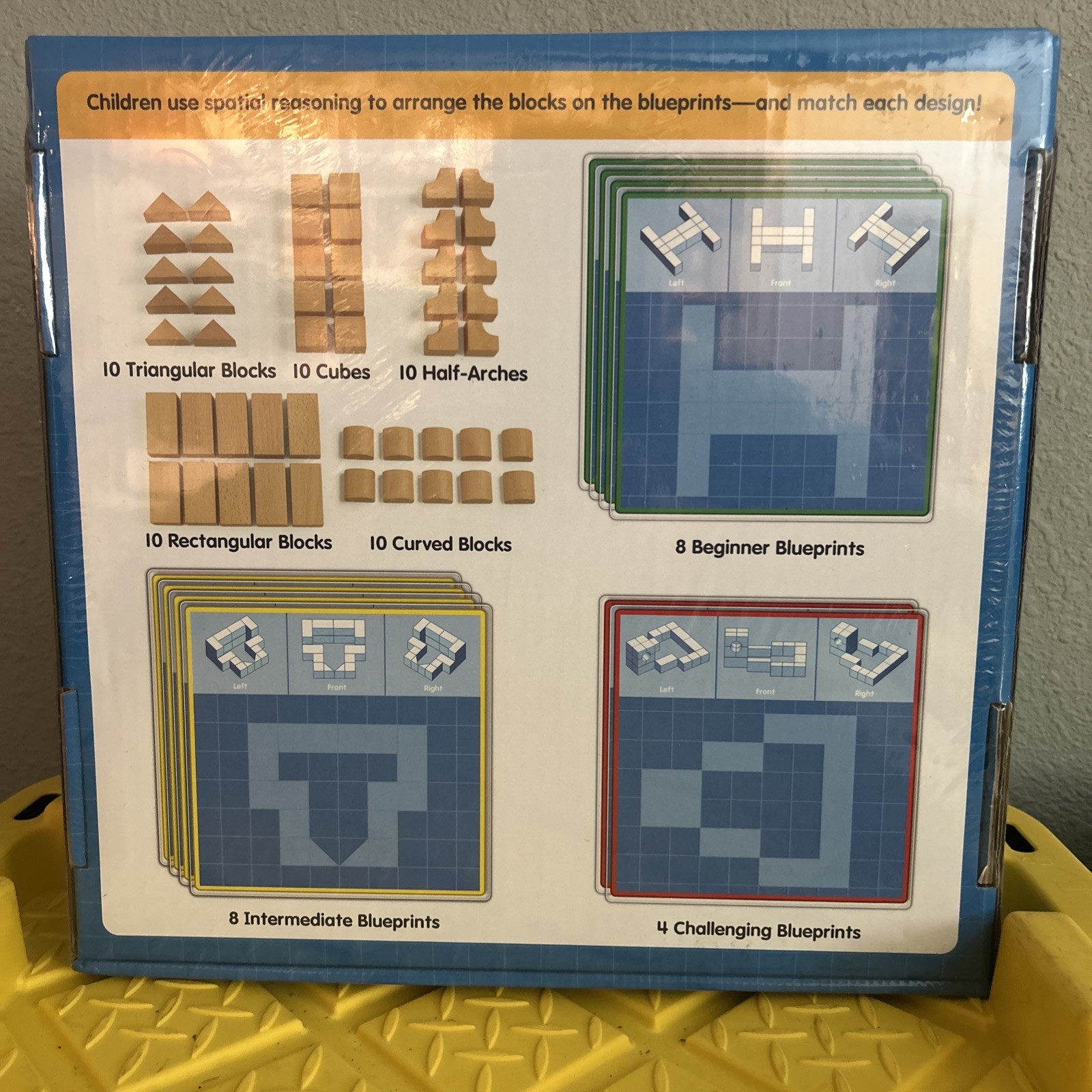 Lakeshore FF579 Blocks Blueprints Learning Center Stem Education Building Set